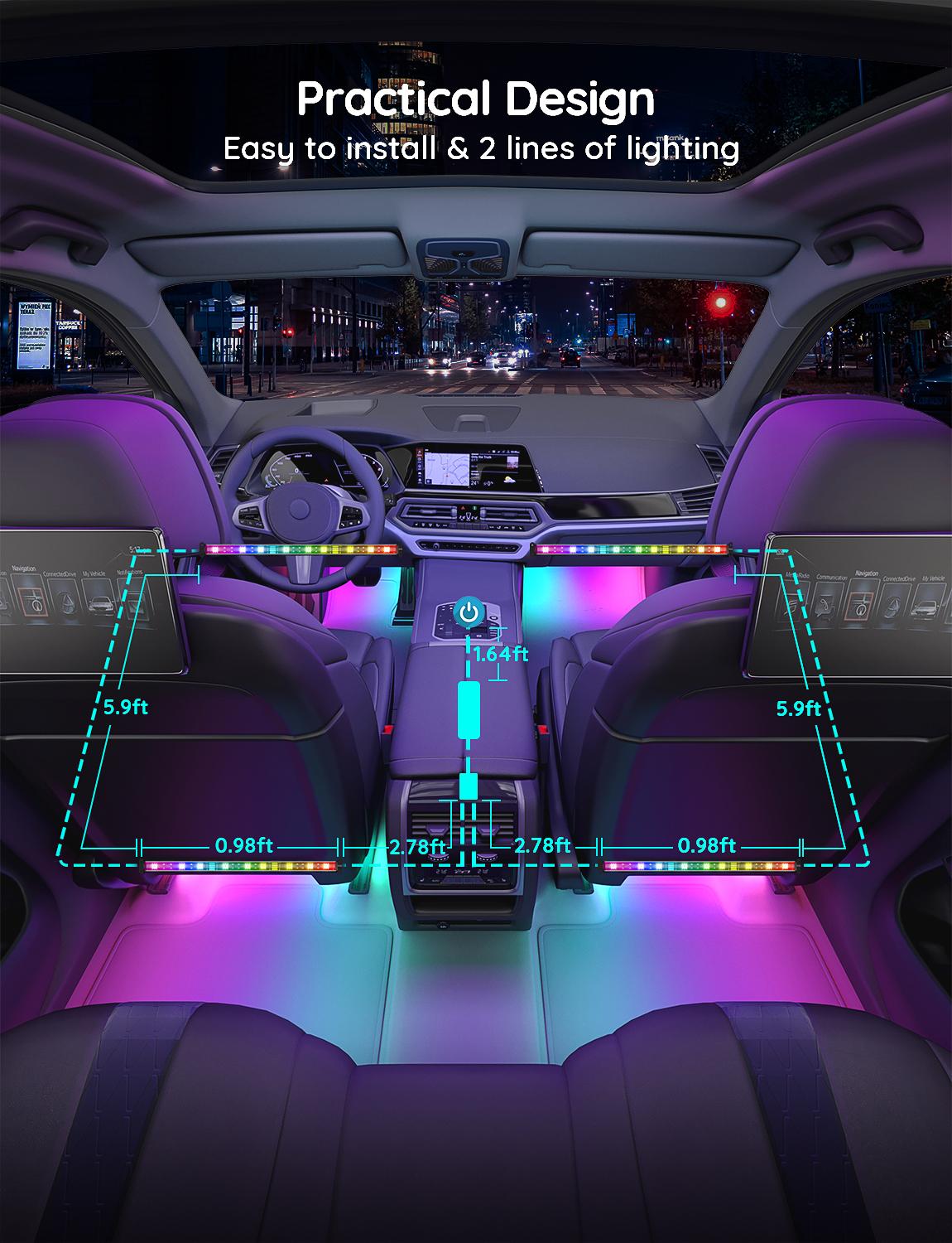 Govee auto interieur verlichting LED