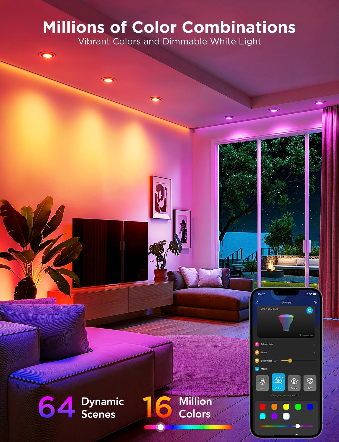 Govee GU10 Smart Bulb (2-pack)